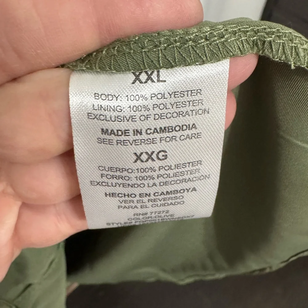French Connection Sage Green Midi Dress - Picture 7 of 8
